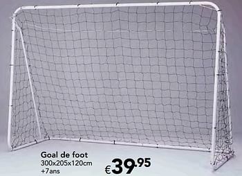 Promoties Goal de foot - Huismerk - Euroshop - Geldig van 23/10/2016 tot 06/12/2016 bij Euro Shop