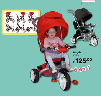Promotions Tricycle - Produit Maison - Euroshop - Valide de 23/10/2016 à 06/12/2016 chez Euro Shop
