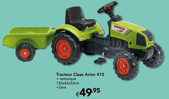 Promoties Tracteur claas arion 410 - Falk - Geldig van 23/10/2016 tot 06/12/2016 bij Euro Shop