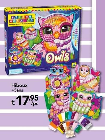Promoties Hiboux - Sticky Mosaics - Geldig van 23/10/2016 tot 06/12/2016 bij Euro Shop