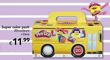 Promotions Super color pack - Play-Doh - Valide de 23/10/2016 à 06/12/2016 chez Euro Shop