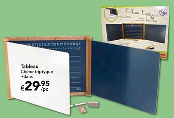 Promoties Tableau chêne triptyque - Huismerk - Euroshop - Geldig van 23/10/2016 tot 06/12/2016 bij Euro Shop