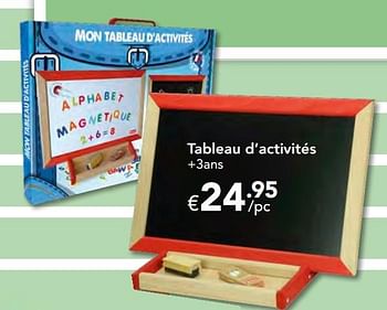 Promoties Tableau d`activités - Huismerk - Euroshop - Geldig van 23/10/2016 tot 06/12/2016 bij Euro Shop