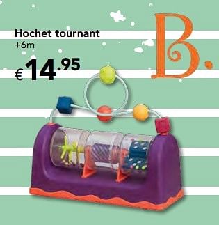 Promoties Hochet tournant - Huismerk - Euroshop - Geldig van 23/10/2016 tot 06/12/2016 bij Euro Shop