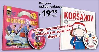 Promotions Des jeux radiophoniques - Produit Maison - Euroshop - Valide de 23/10/2016 à 06/12/2016 chez Euro Shop