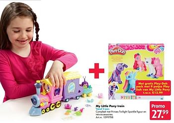 Promotions My little pony trein - My Little Pony - Valide de 17/10/2016 à 01/01/2017 chez Bart Smit