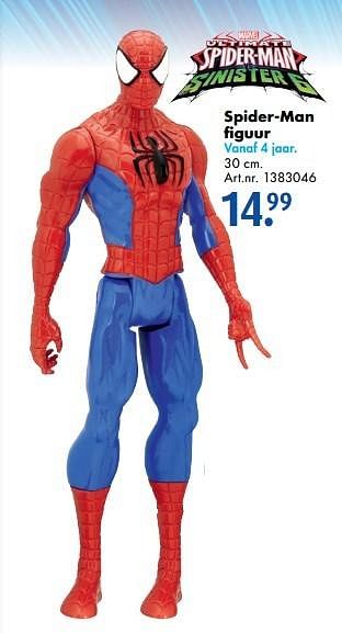 Promoties Spider-man figuur - Marvel - Geldig van 17/10/2016 tot 01/01/2017 bij Bart Smit