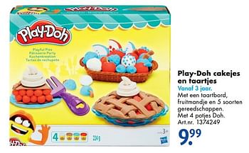 Promotions Play-doh cakejes en taartjes - Play-Doh - Valide de 17/10/2016 à 01/01/2017 chez Bart Smit