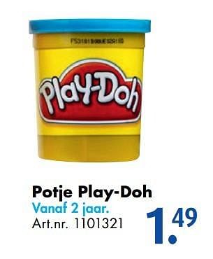 Promoties Potje play-doh - Play-Doh - Geldig van 17/10/2016 tot 01/01/2017 bij Bart Smit