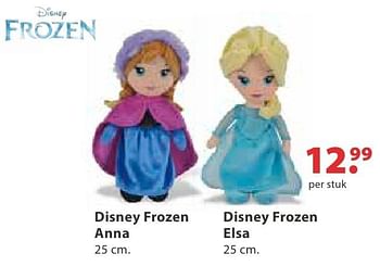 Promoties Disney frozen elsa - Disney  Frozen - Geldig van 26/10/2016 tot 31/12/2016 bij Desomer-Plancke
