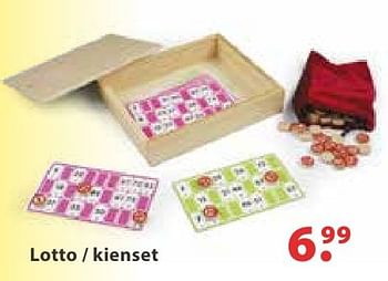 Promoties Lotto - kienset - Huismerk - Desomer-Plancke - Geldig van 26/10/2016 tot 31/12/2016 bij Desomer-Plancke
