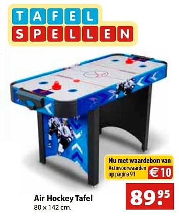 Promotions Air hockey tafel - Produit Maison - Desomer-Plancke - Valide de 26/10/2016 à 31/12/2016 chez Desomer-Plancke