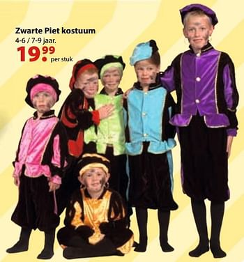 Promotions Zwarte piet kostuum - Produit Maison - Desomer-Plancke - Valide de 26/10/2016 à 31/12/2016 chez Desomer-Plancke