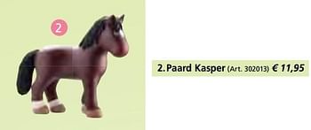 Promoties Paard kasper - Haba - Geldig van 27/10/2016 tot 31/12/2016 bij Multi Bazar