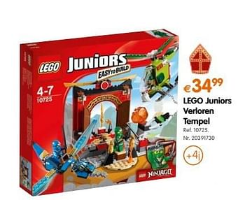 Promotions Lego juniors verloren tempel - Lego - Valide de 18/10/2016 à 06/12/2016 chez Fun