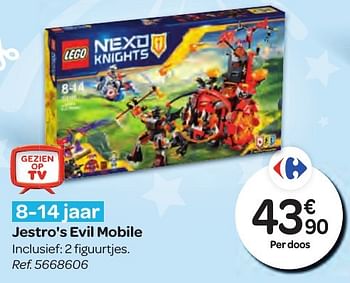 Promotions Jestro`s evil mobile - Lego - Valide de 26/10/2016 à 06/12/2016 chez Carrefour