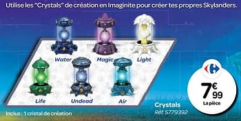 Promotions Crystals - Produit maison - Carrefour  - Valide de 26/10/2016 à 06/12/2016 chez Carrefour