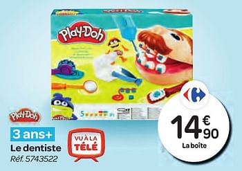 Promoties Le dentiste - Play-Doh - Geldig van 26/10/2016 tot 06/12/2016 bij Carrefour
