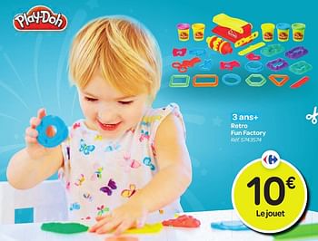Promoties Retro fun factory - Play-Doh - Geldig van 26/10/2016 tot 06/12/2016 bij Carrefour