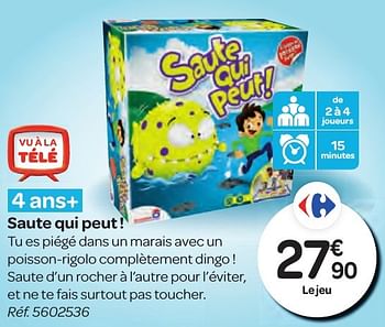 Promoties Saute qui peut ! - Dujardin - Geldig van 26/10/2016 tot 06/12/2016 bij Carrefour