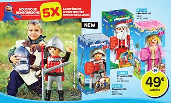 Promoties Princesse xxl - Playmobil - Geldig van 26/10/2016 tot 06/12/2016 bij Carrefour