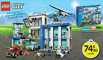 Promoties Le commissariat de police - Lego - Geldig van 26/10/2016 tot 06/12/2016 bij Carrefour