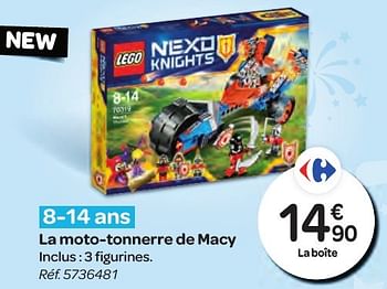 Promoties La moto-tonnerre de macy - Lego - Geldig van 26/10/2016 tot 06/12/2016 bij Carrefour