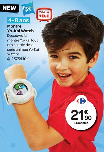 Promotions Montre yo-kai watch - Hasbro - Valide de 26/10/2016 à 06/12/2016 chez Carrefour