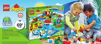 Promoties Le tour du monde - Lego - Geldig van 26/10/2016 tot 06/12/2016 bij Carrefour