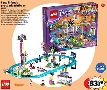 Promotions Lego friends pretpark achtbaan - Lego - Valide de 25/10/2016 à 19/12/2016 chez Kruidvat