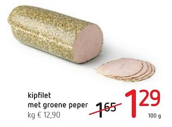 Promoties Kipfilet met groene peper - Huismerk - Eurospar - Geldig van 03/11/2016 tot 16/11/2016 bij Eurospar (Colruytgroup)
