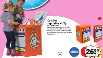 Promotions Cuisine repliable miffy - Nijntje - Valide de 25/10/2016 à 19/12/2016 chez Kruidvat