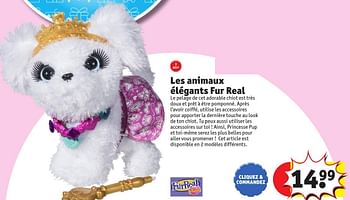 Promoties Les animaux élégants fur real - FurReal Friends - Geldig van 25/10/2016 tot 19/12/2016 bij Kruidvat