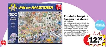 Promoties Puzzle la tempête jan van haasteren - Ravensburger - Geldig van 25/10/2016 tot 19/12/2016 bij Kruidvat
