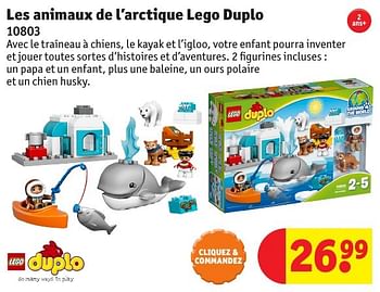 Promotions Les animaux de l`arctique lego duplo - Lego - Valide de 25/10/2016 à 19/12/2016 chez Kruidvat