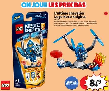 Promotions L`ultime chevalier lego nexo knights - Lego - Valide de 25/10/2016 à 19/12/2016 chez Kruidvat