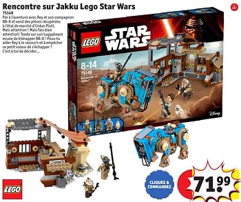 Promoties Rencontre sur jakku lego star wars - Lego - Geldig van 25/10/2016 tot 19/12/2016 bij Kruidvat