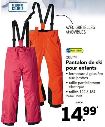 Promo Pantalon de ski enfant chez Lidl