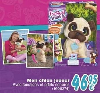 Promoties Mon chien joueur - FurReal Friends - Geldig van 18/10/2016 tot 06/12/2016 bij Cora