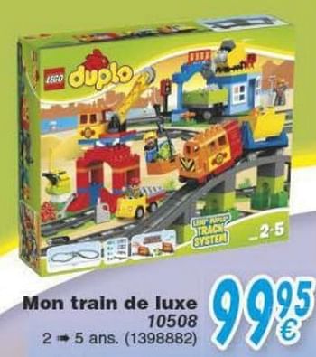 Promoties Mon train de luxe - Lego - Geldig van 18/10/2016 tot 06/12/2016 bij Cora