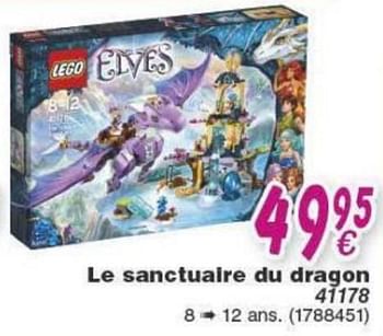 Promoties Le sanctuaire du dragon - Lego - Geldig van 18/10/2016 tot 06/12/2016 bij Cora