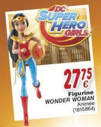 Promoties Figurine wonder woman - DC Super Hero Girls - Geldig van 18/10/2016 tot 06/12/2016 bij Cora