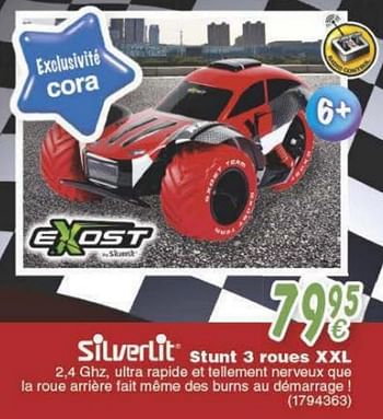 Promoties Stunt 3 roues xxl - Silverlit - Geldig van 18/10/2016 tot 06/12/2016 bij Cora