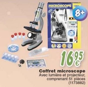 Promotions Coffret microscope - National Geographic - Valide de 18/10/2016 à 06/12/2016 chez Cora