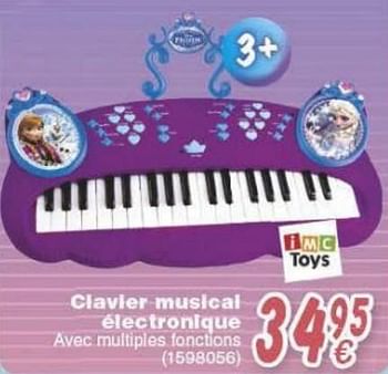 Promotions Clavier musical électronique - IMC Toys - Valide de 18/10/2016 à 06/12/2016 chez Cora