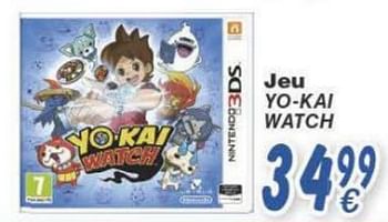 Promoties Jeu yo-kai watch - Nintendo - Geldig van 18/10/2016 tot 06/12/2016 bij Cora