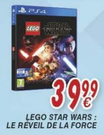 Promoties Lego star wars: le réveil de la force - Warner Brothers Interactive Entertainment - Geldig van 18/10/2016 tot 06/12/2016 bij Cora