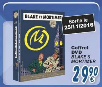 Promotions Coffret dvd blake + mortimer - Produit maison - Cora - Valide de 18/10/2016 à 06/12/2016 chez Cora