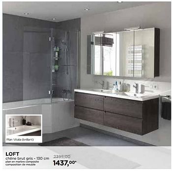 Promoties Loft meubles salle de bains - Storke - Geldig van 01/11/2016 tot 03/12/2016 bij X2O