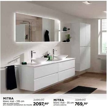 Promoties Mitra collection de meubles - Balmani - Geldig van 01/11/2016 tot 03/12/2016 bij X2O
